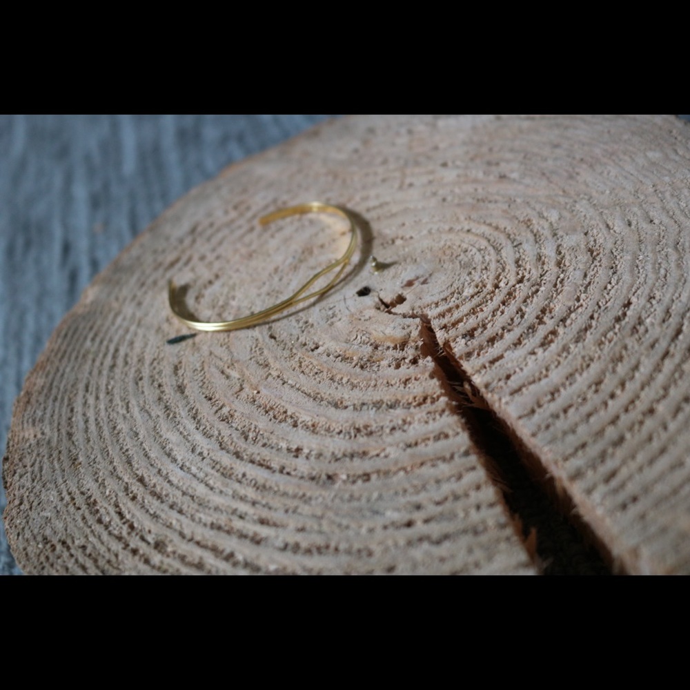 Gold Cuff Bracelet